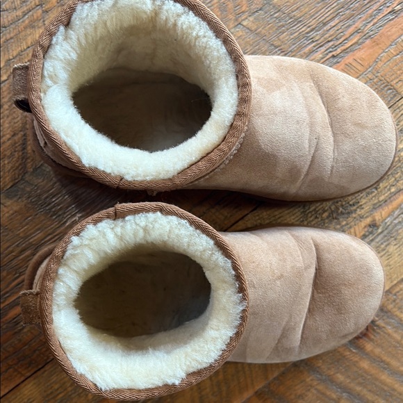 UGG® Classic Mini II Suede Water Resistant Ankle Booties - Picture 6 of 7